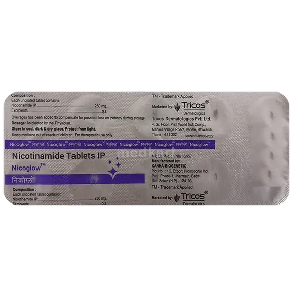 nicoglow tablet 10's